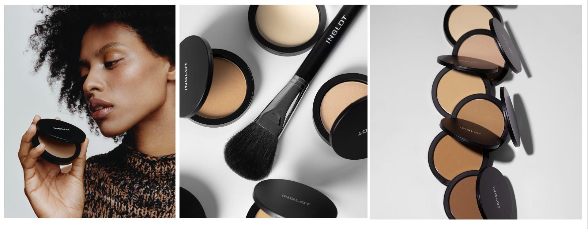 Puder prasowany INGLOT Freedom System Air-Light Finish